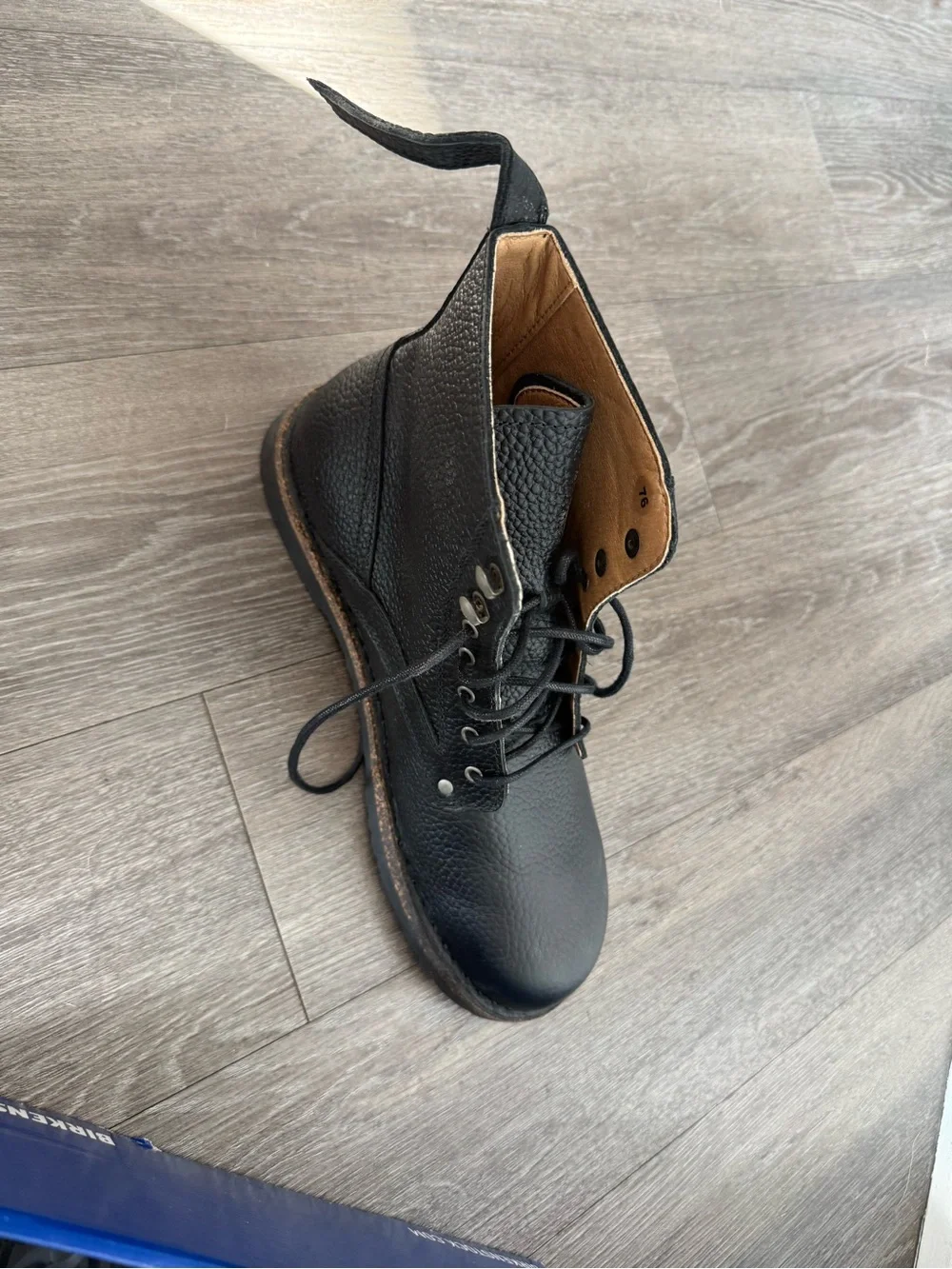 Birkenstock Black Bryson Men’s Lace-Up Boots Size EU44